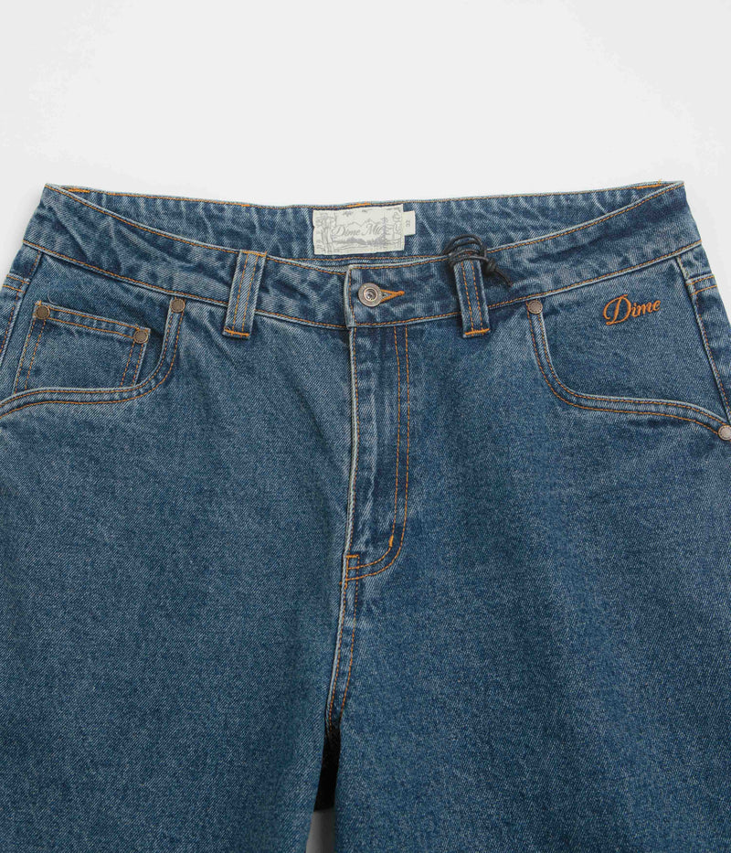 Dime Baggy Denim Pants in Knowtomatic Blue