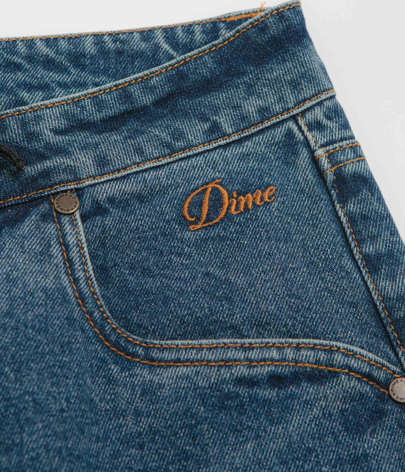 Dime Baggy Denim Pants in Knowtomatic Blue