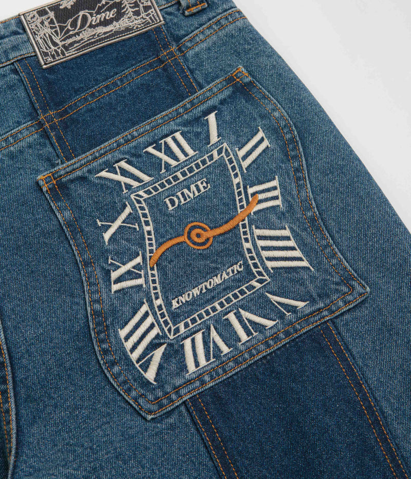 Dime Baggy Denim Pants in Knowtomatic Blue