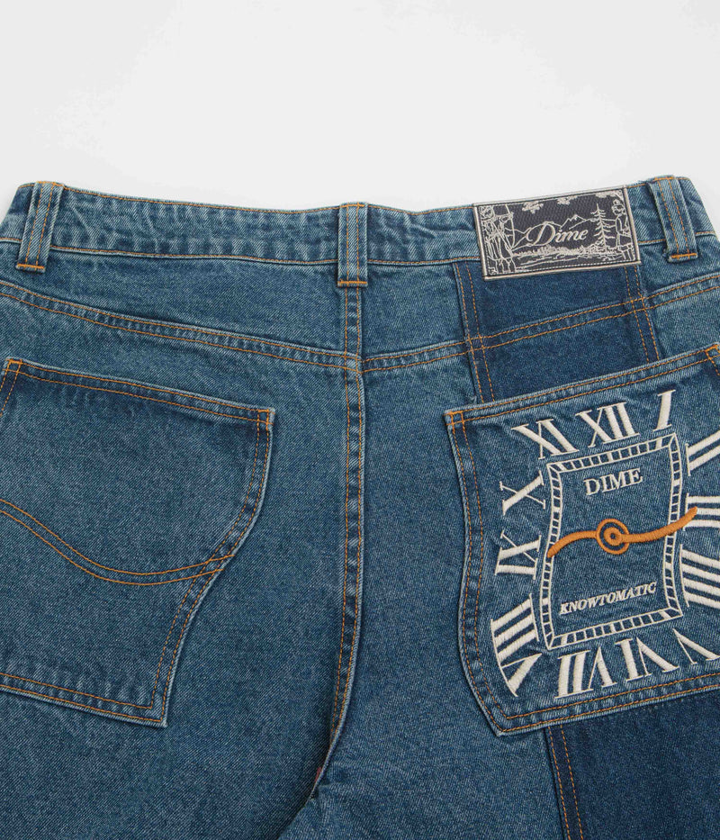 Dime Baggy Denim Pants in Knowtomatic Blue