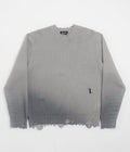 Dime Cat Knit Sweatshirt in Storm