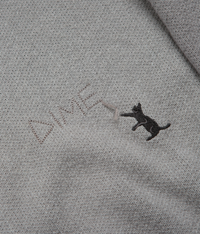 Dime Cat Knit Sweatshirt in Storm