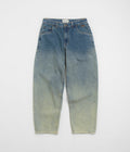 Dime Classic Baggy Jeans in Dipped Sandblasted Indigo