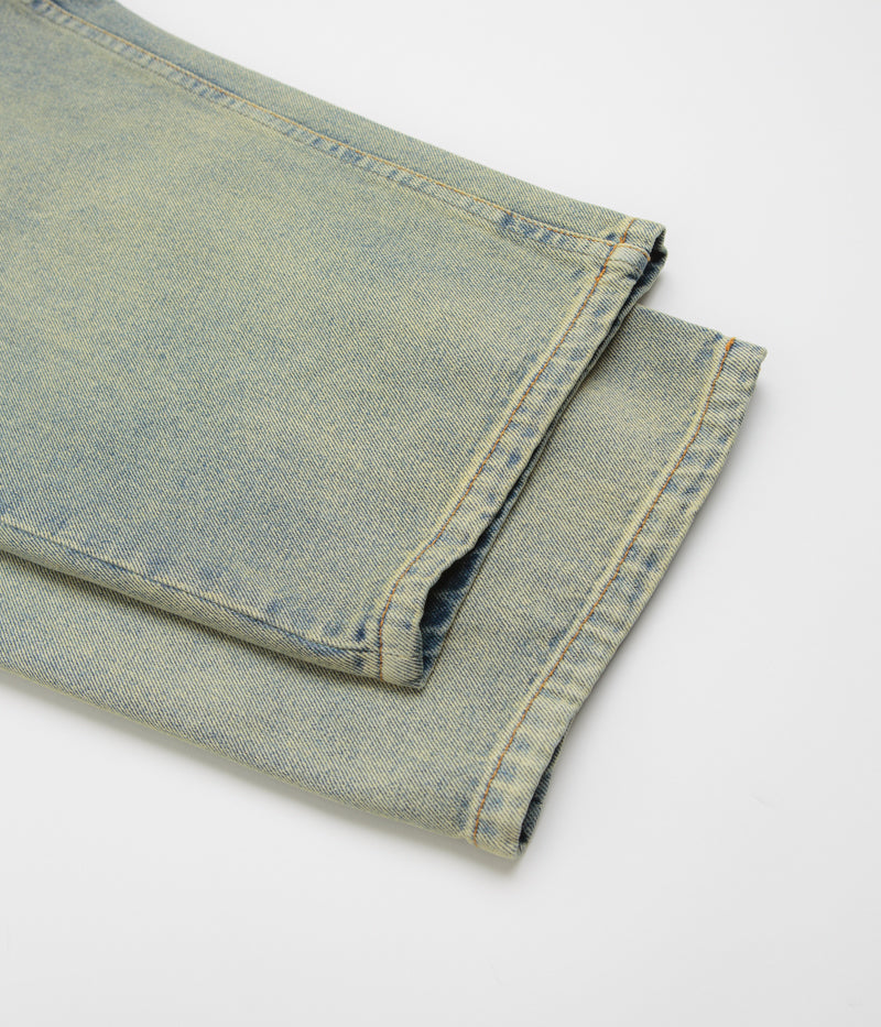 Dime Classic Baggy Jeans in Dipped Sandblasted Indigo