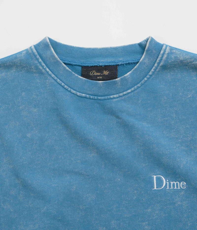 Dime Classic French Terry Crewneck Sweatshirt in Faded Sky