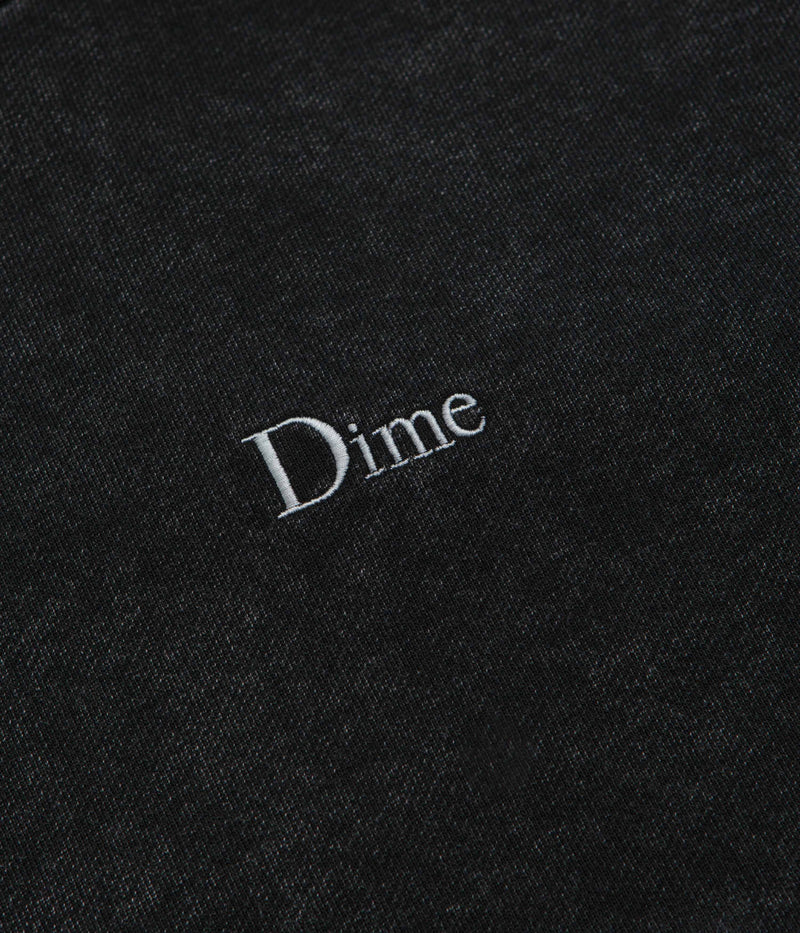 Dime Classic French Terry Hoodie in Faded Black