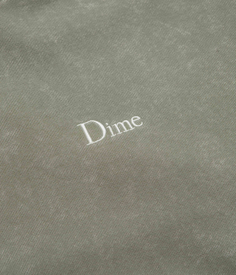 Dime Classic French Terry Hoodie in Faded Cement
