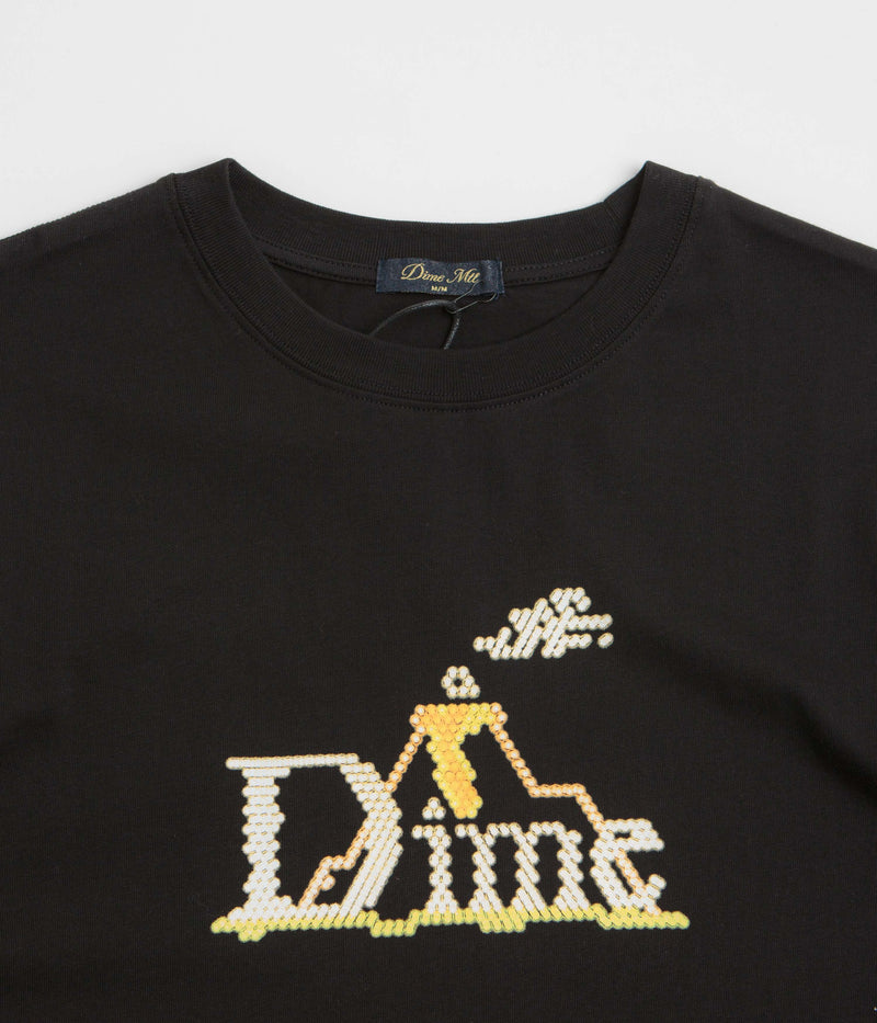 Dime Classic Lightbright T-Shirt in Black