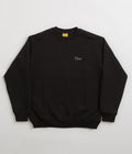 Dime Classic Small Logo Crewneck Sweatshirt in Black