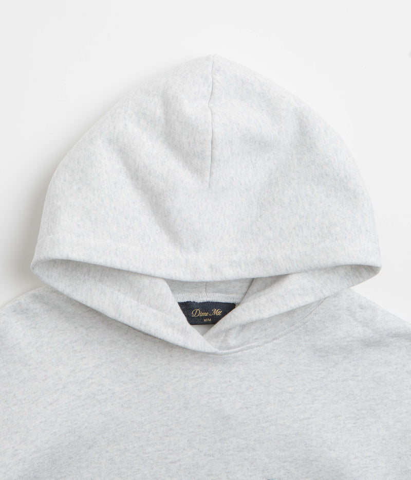 Dime Classic Small Logo Hoodie in Ash