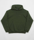 Dime Classic Small Logo Hoodie in Forest Green