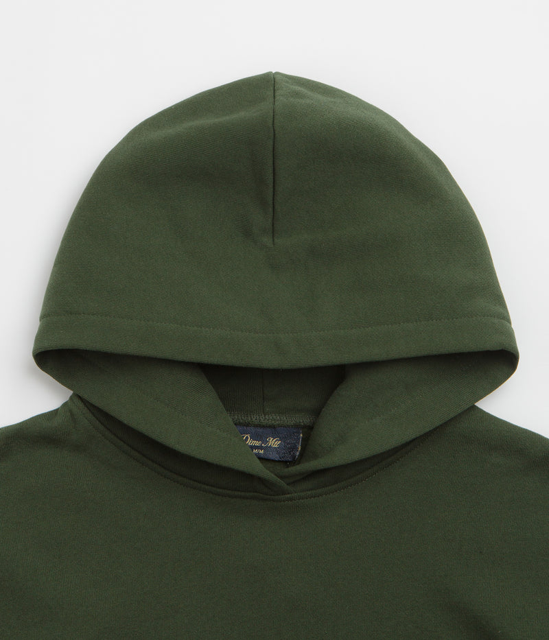 Dime Classic Small Logo Hoodie in Forest Green