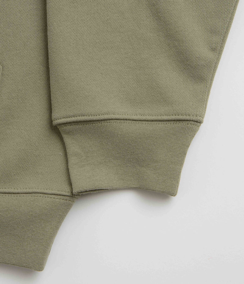 Dime Classic Small Logo Hoodie in Warm Khaki