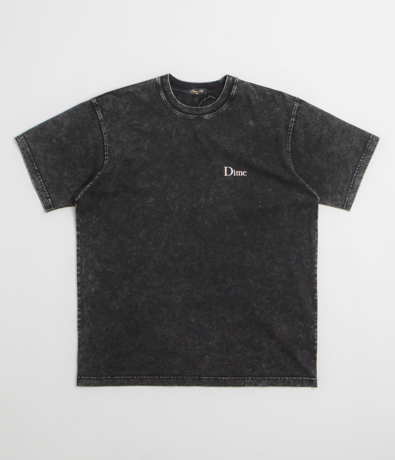 Dime Classic Small Logo T-Shirt in Faded Black