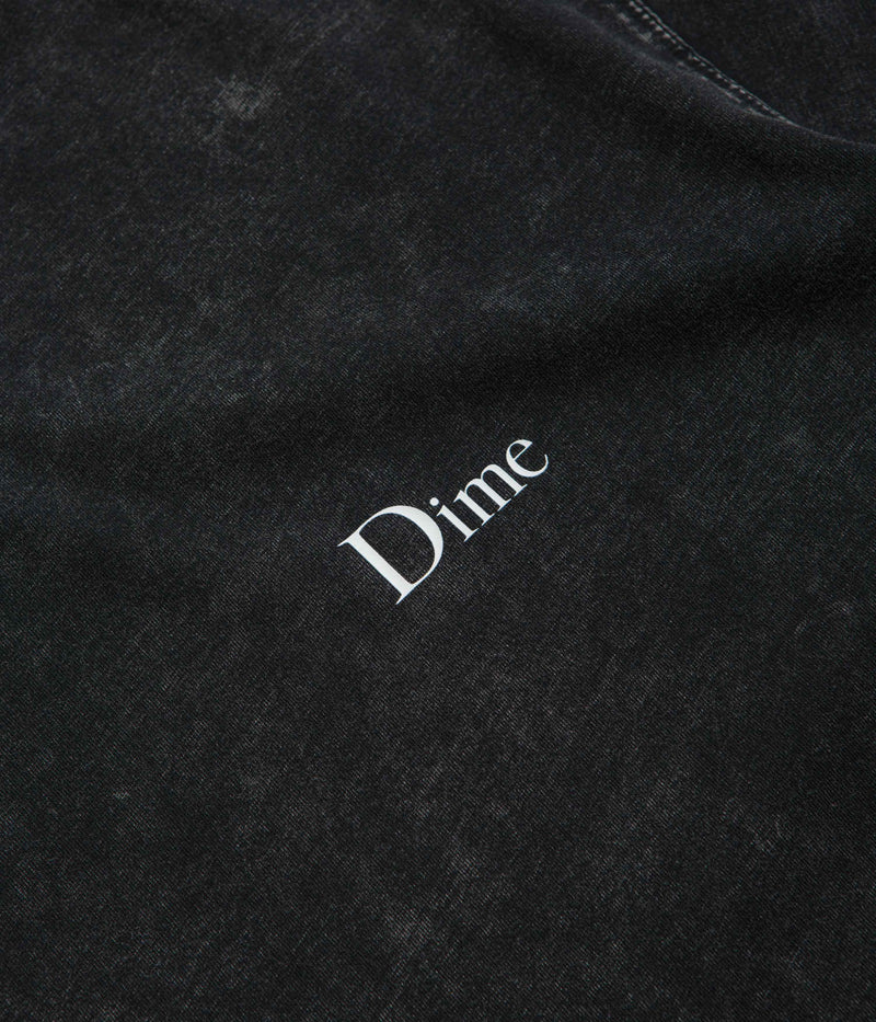 Dime Classic Small Logo T-Shirt in Faded Black