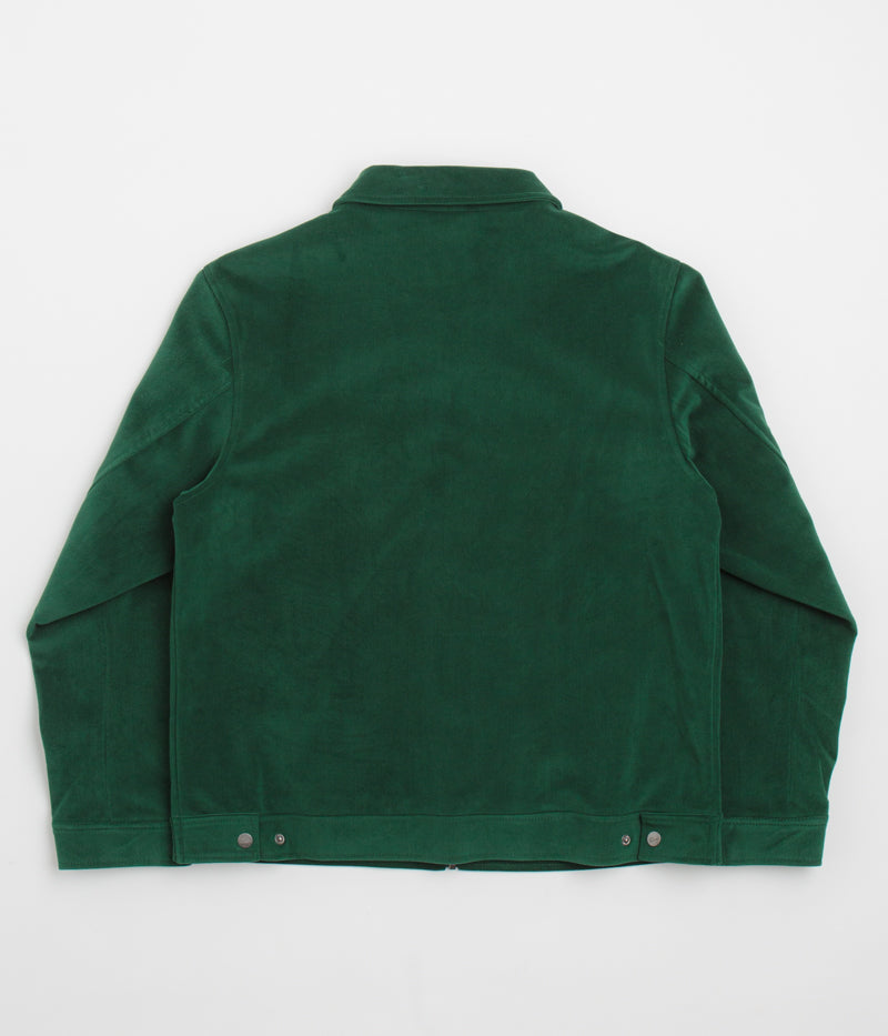 Dime Cord Zip Jacket in Emerald