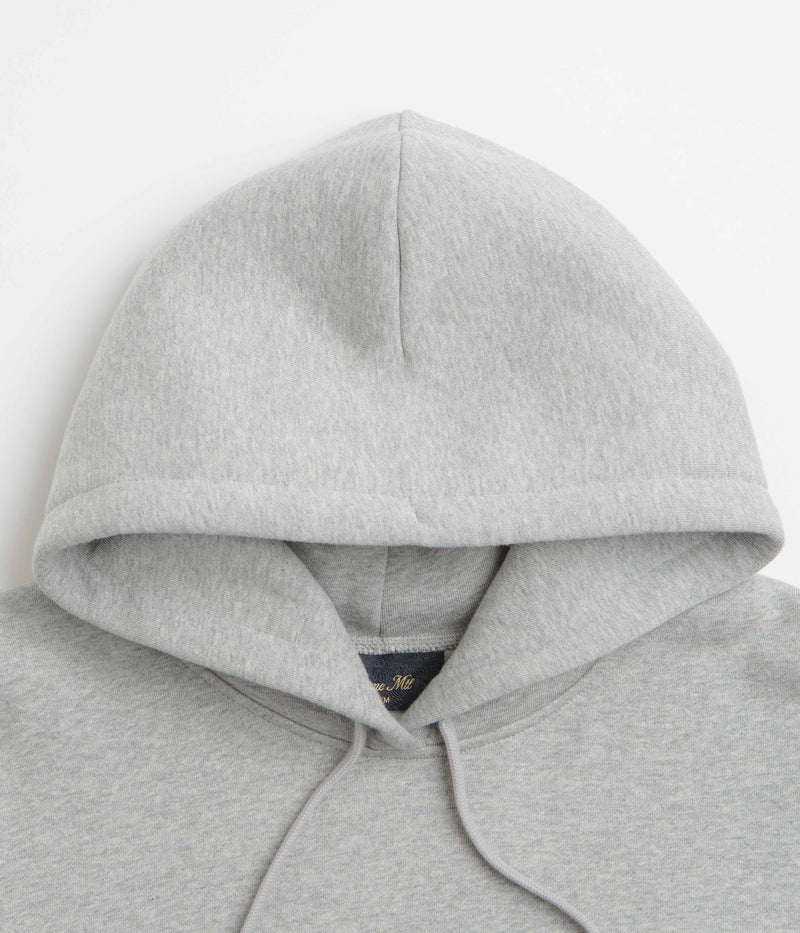 Dime Cursive Logo Hoodie in Heather Grey