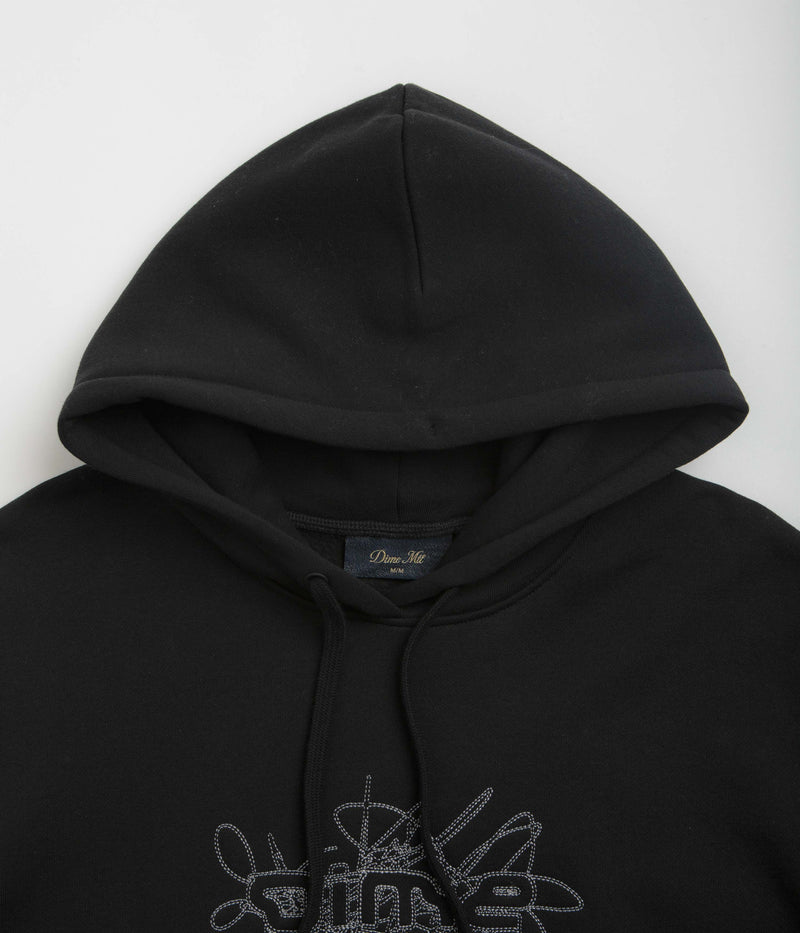 Dime Glyph Hoodie in Black