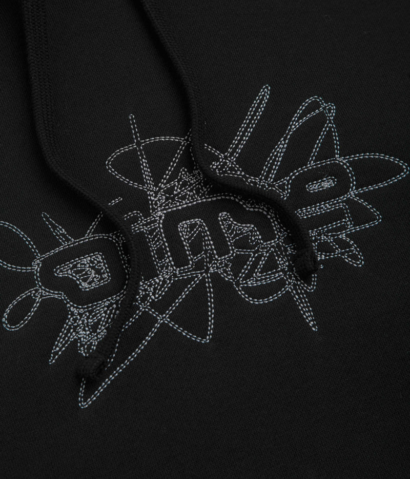 Dime Glyph Hoodie in Black