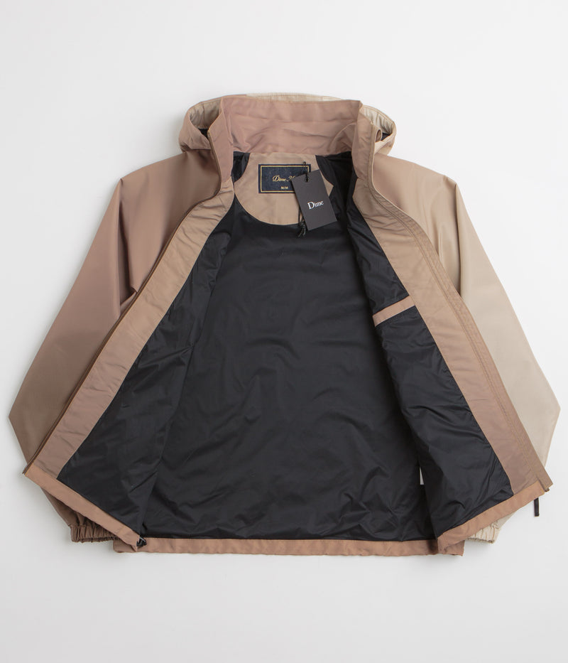 Dime Gradient Windbreaker Jacket in Brown