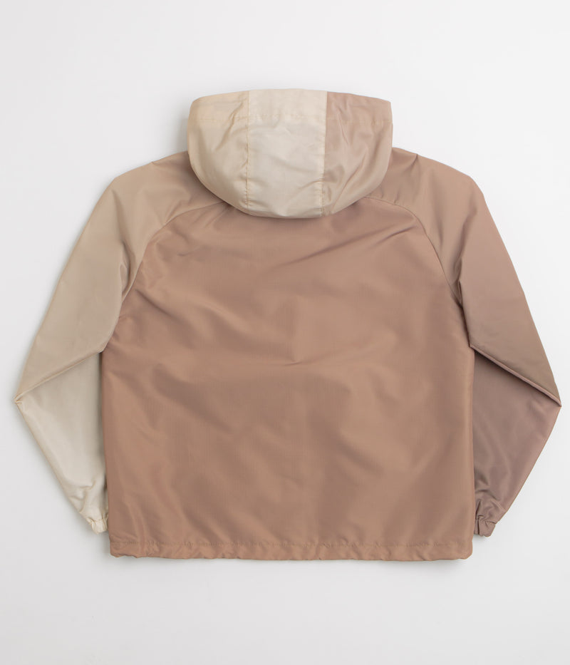 Dime Gradient Windbreaker Jacket in Brown