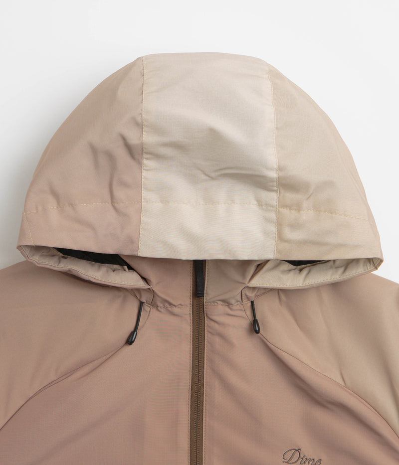 Dime Gradient Windbreaker Jacket in Brown