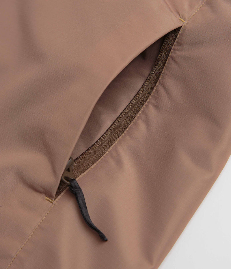 Dime Gradient Windbreaker Jacket in Brown
