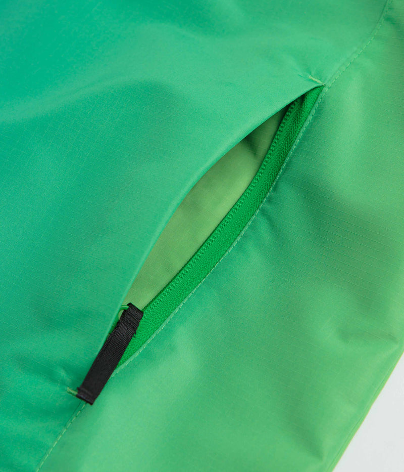 Dime Gradient Windbreaker Jacket in Green