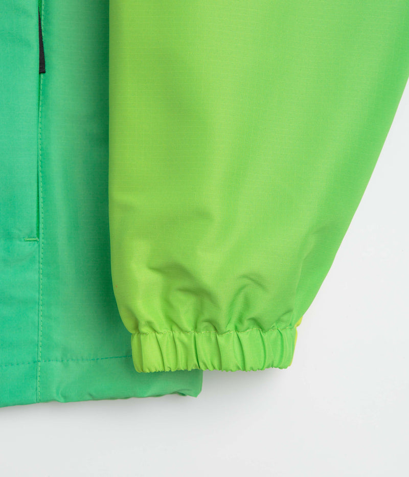 Dime Gradient Windbreaker Jacket in Green