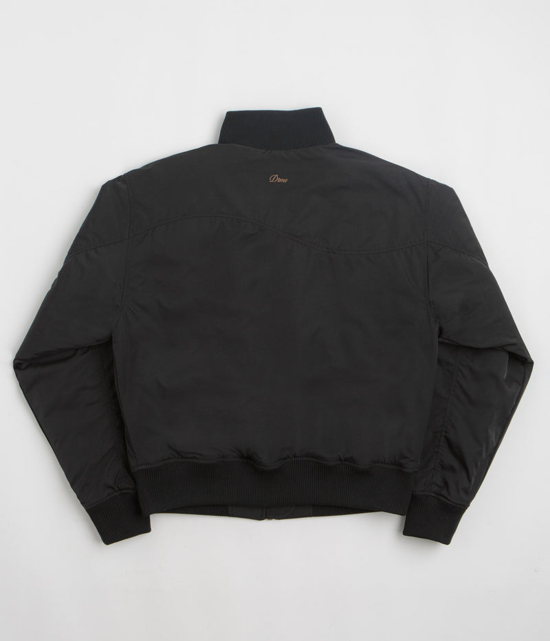 Dime Insulated Bomber Jacket in Black