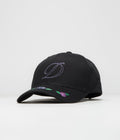 Dime Lotus Full Fit Cap in Black