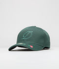 Dime Lotus Full Fit Cap in Forest