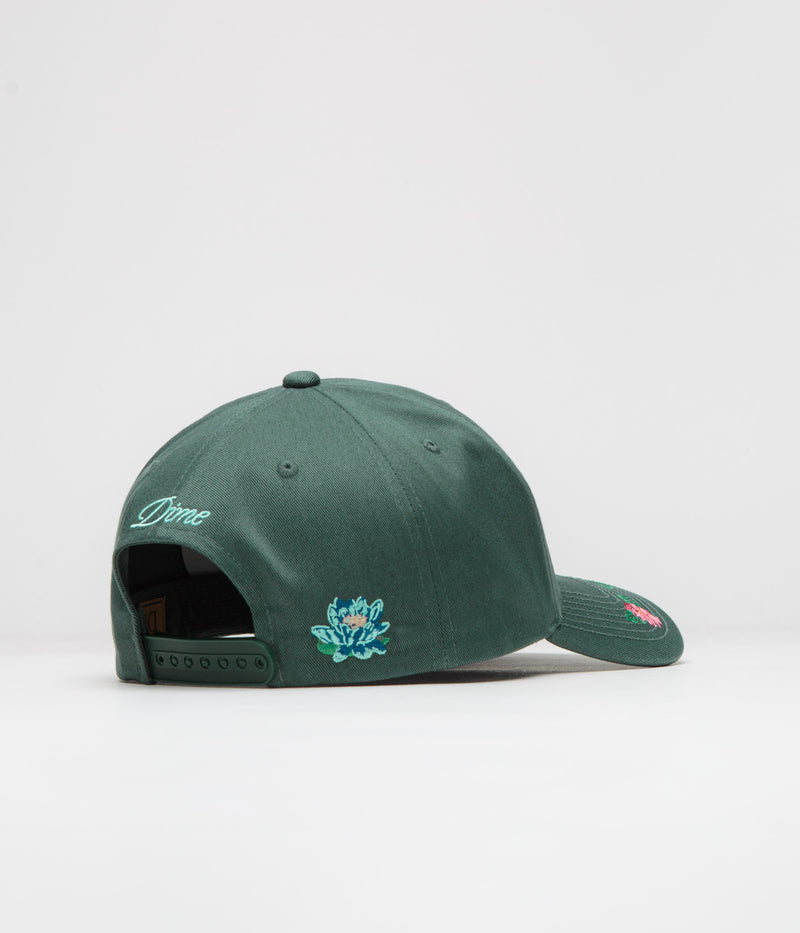 Dime Lotus Full Fit Cap in Forest