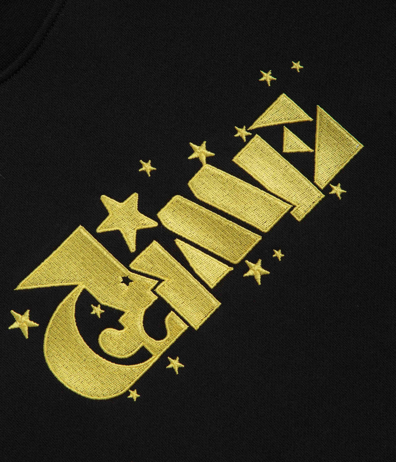 Dime Magic Crewneck Sweatshirt in Black