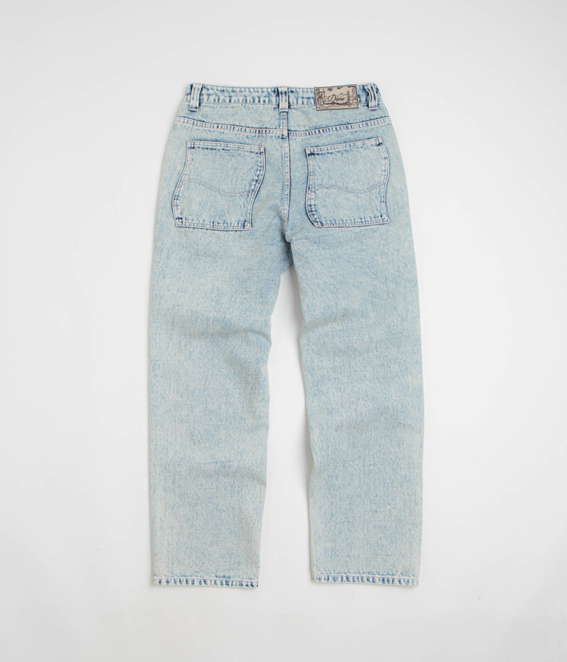 Dime Relaxed Denim Pants in Light Snow Washed