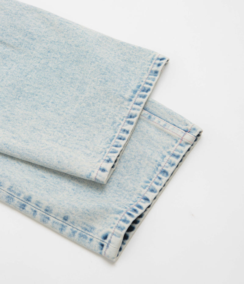 Dime Relaxed Denim Pants in Light Snow Washed