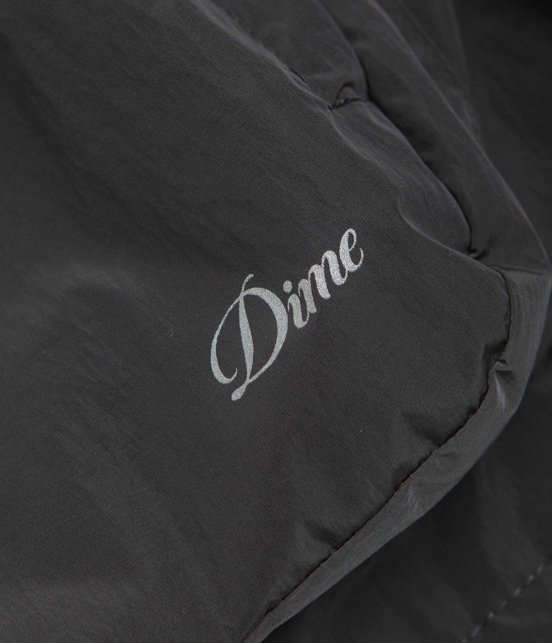 Dime Taffeta Windbreaker Full Zip Jacket in Storm