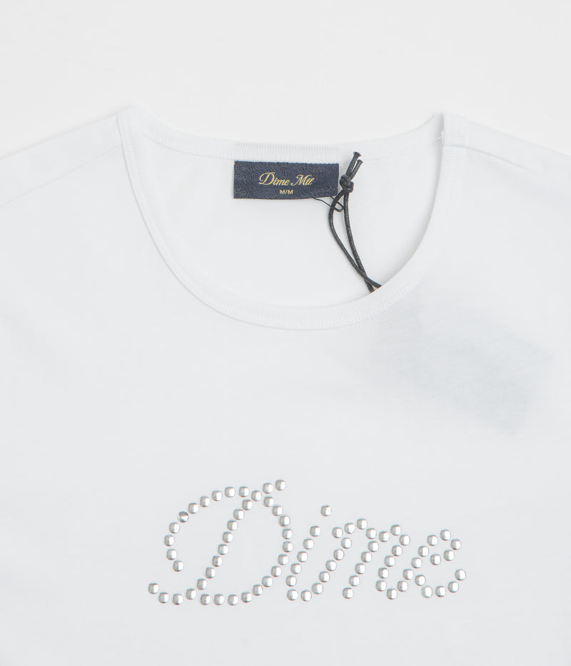 Dime Womens Icy T-Shirt in White