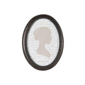 distressed brown photo frame