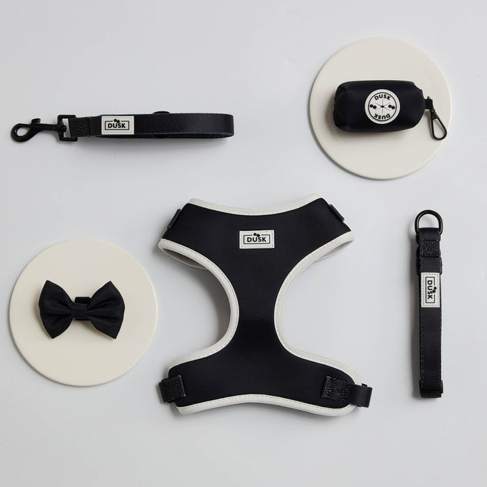 Contrast Dog Accessories Set - Black/White - DUSK