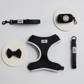 Contrast Dog Accessories Set - Black/White - DUSK