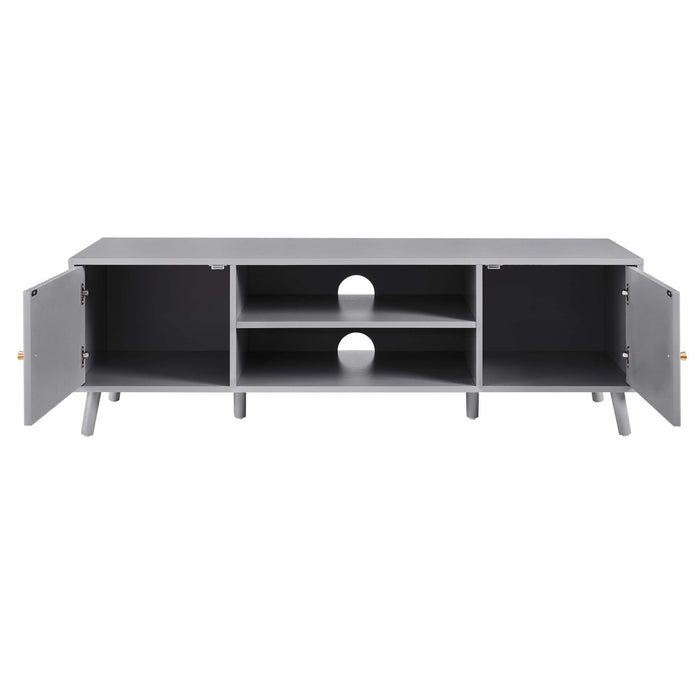 Dora TV Unit - Light Grey - DUSK