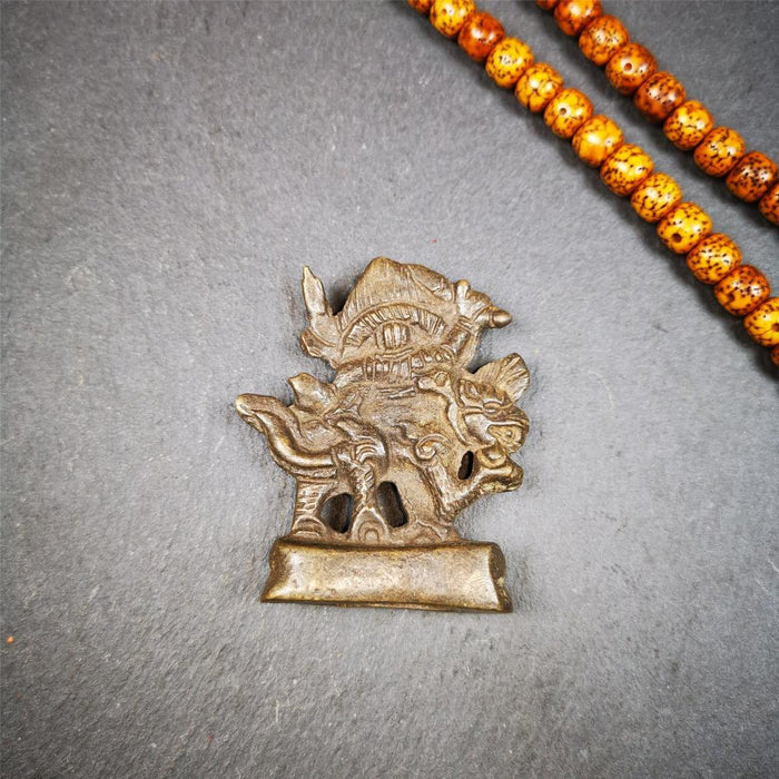 Dorje Legpa,Vajra Sadhu 1.97" - Tibetan Buddhist statue, detailed view
