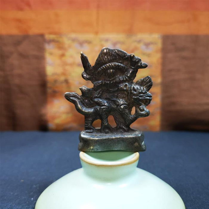 Dorje Legpa,Vajra Sadhu 1.97" - Tibetan Buddhist statue, view 4