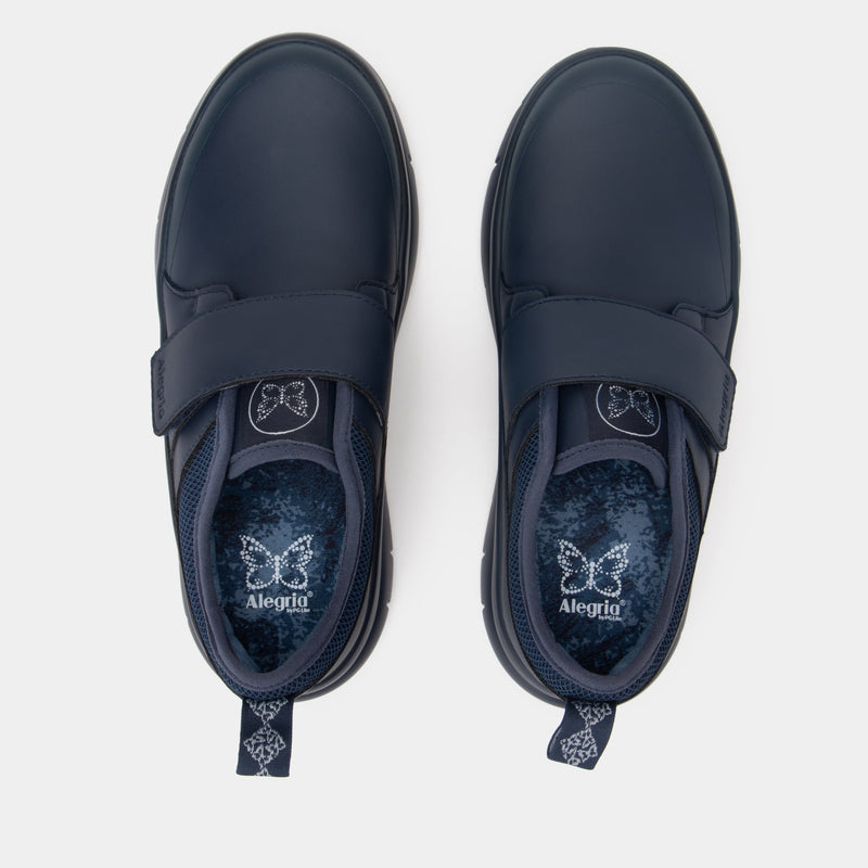Double Trouble Navy Shoe | Alegria Shoes