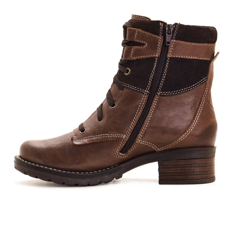 Dromedaris Kara Suede Mid Boot (Women) - Chocolate Boots - Fashion - Mid Boot - The Heel Shoe Fitters