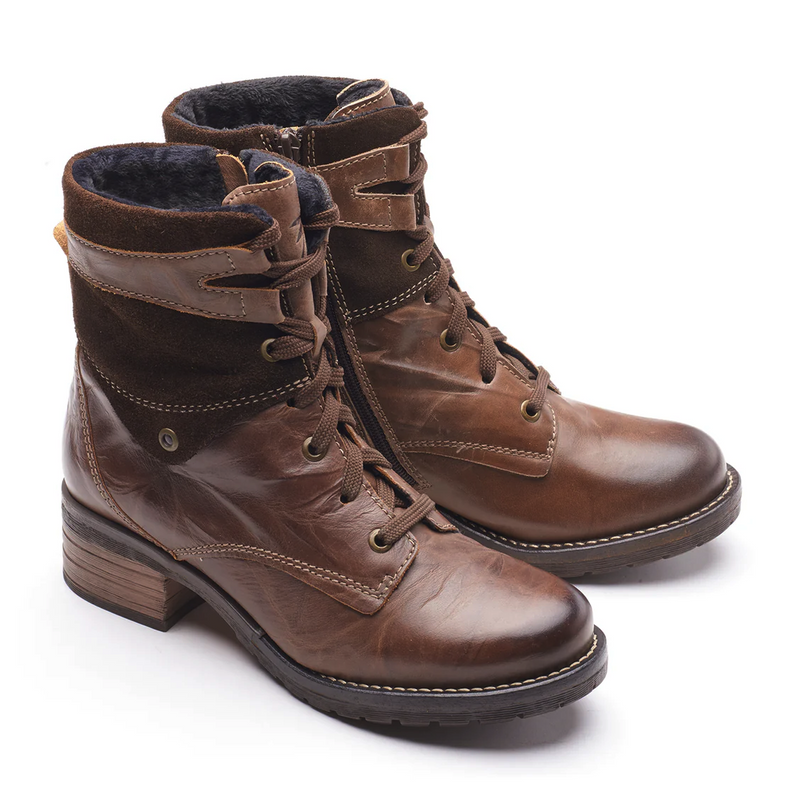 Dromedaris Kara Suede Mid Boot (Women) - Chocolate Boots - Fashion - Mid Boot - The Heel Shoe Fitters