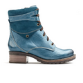 Dromedaris Kara Suede Mid Boot (Women) - Teal Boots - Fashion - Ankle Boot - The Heel Shoe Fitters