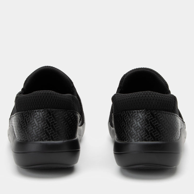 Duette Black Woven Shoe | Alegria Shoes