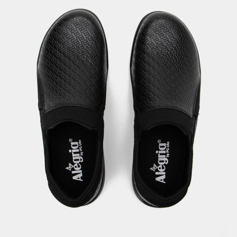 Duette Black Woven Shoe | Alegria Shoes